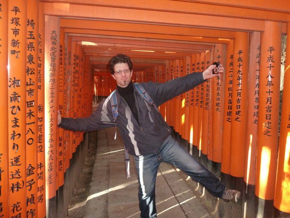 Edward Solo Sightseeing in Kyoto