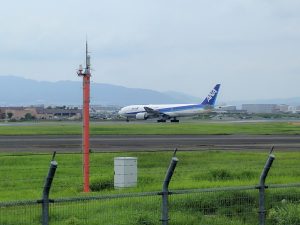 Airplanes at Itami Airport